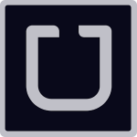Logo application mobile Uber