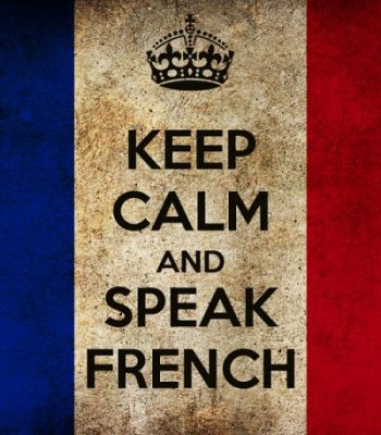 keep calm and speak french