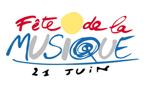 Logo officiel fête de la musique 21 juin 2015