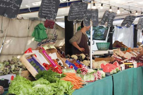 marché en plein air paris