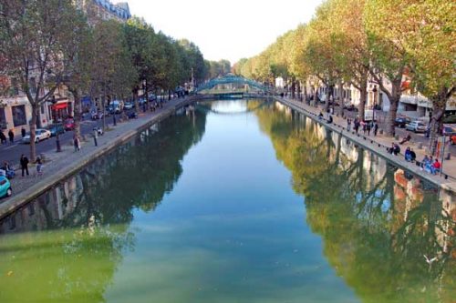 paris summer canal