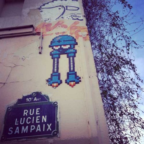 street artists invader