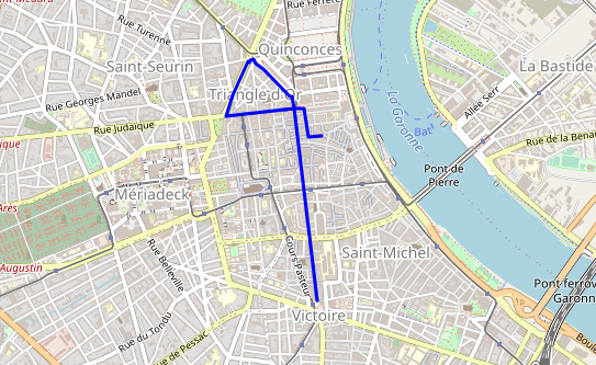 bordeaux center shopping tour map