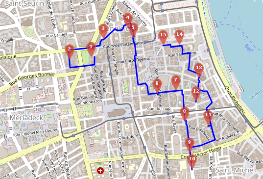 bordeaux secret sites tour map