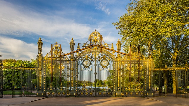 L'entrée du Parc de la Tête d'Or