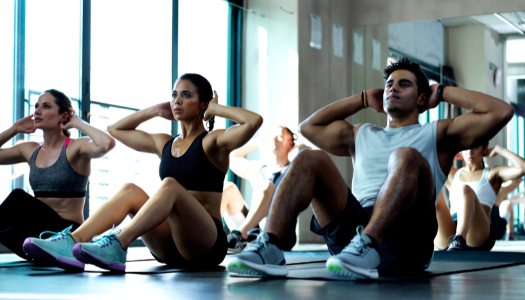 Cours collectifs de fitness pour des anglophones à Paris